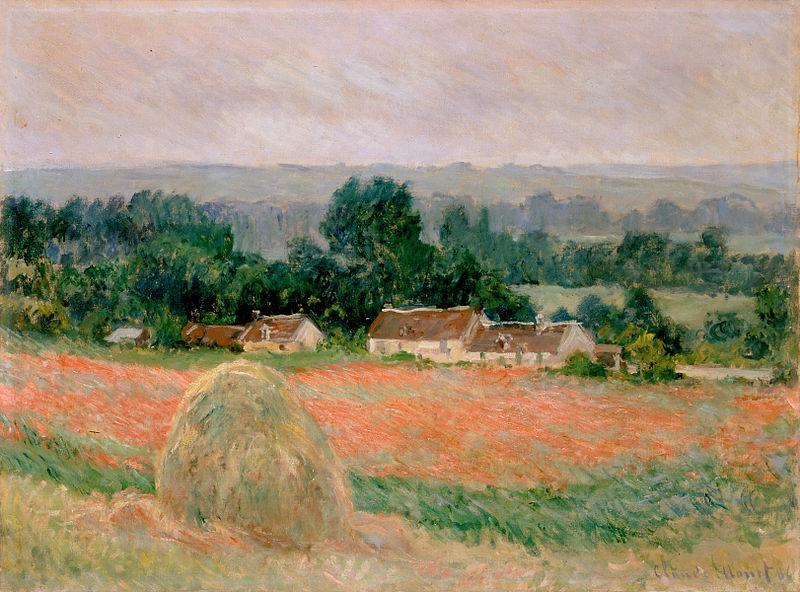 Claude Monet Haystack at Giverny China oil painting art